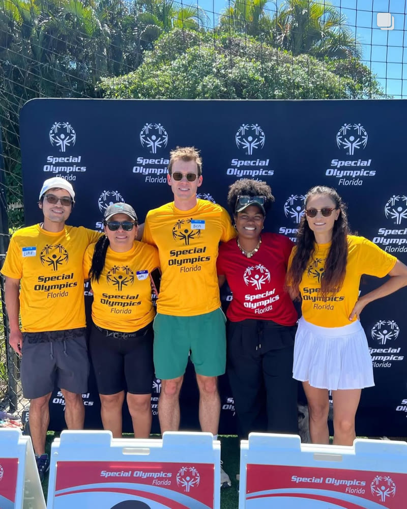Volunteer team at the Special Olympics Florida Spring Games